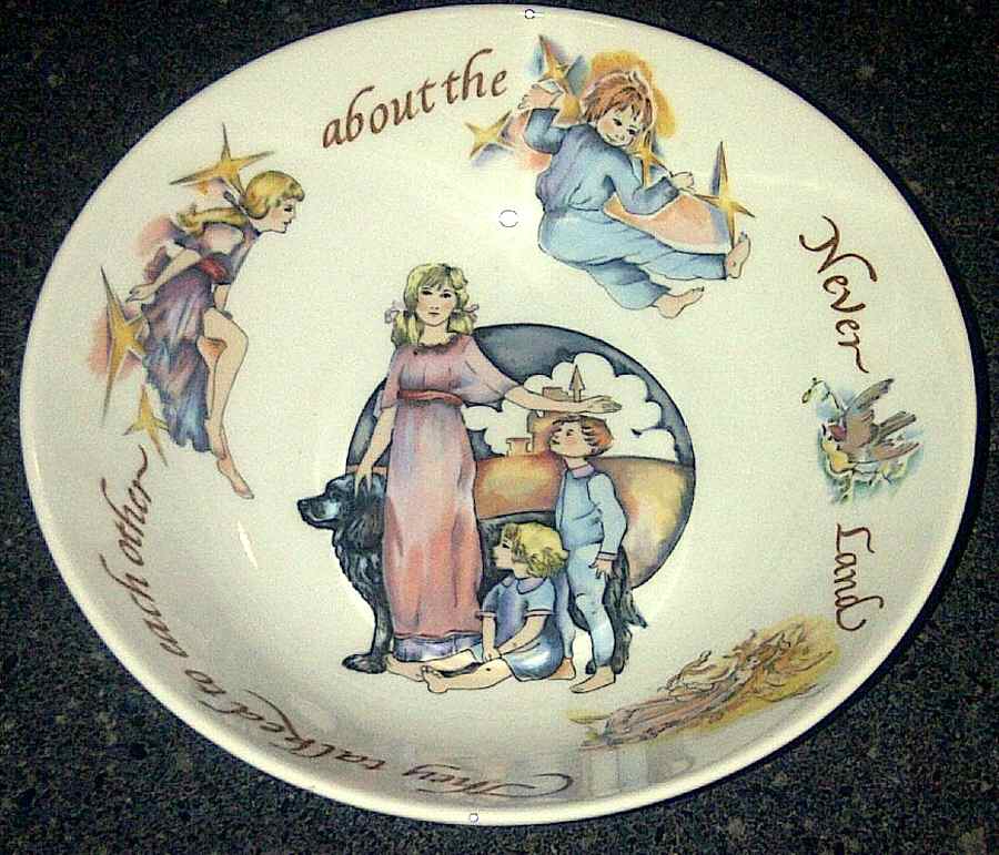 Peter Pan Child's Bowl by Royal Worcester-1