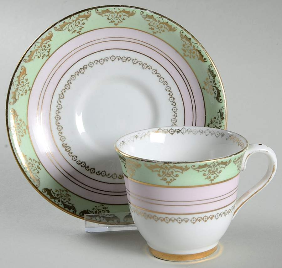 8166 Flat Cup & Saucer Set by Royal Stafford-1