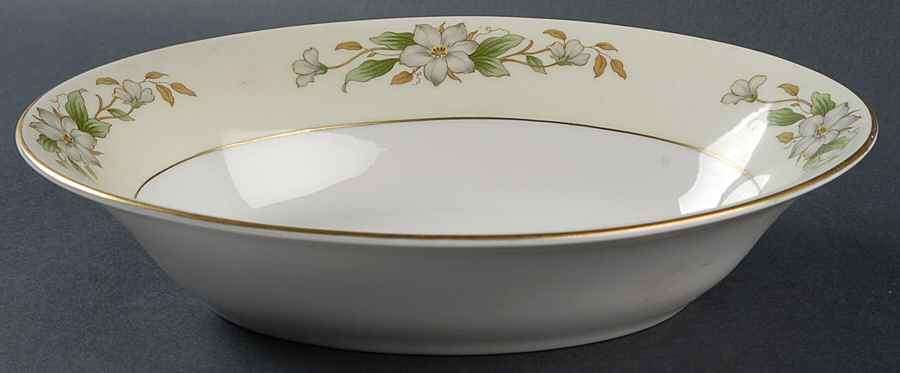 ROJ55 10" Oval Vegetable Bowl by Royal Jackson-1