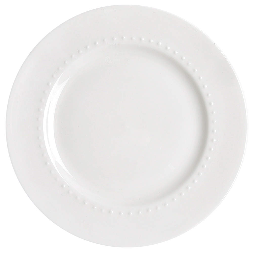 Hobnail (Bone China) Salad Plate by Roscher & Co-1