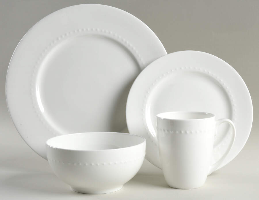 Hobnail (Bone China) 32 Piece Estate Set by Roscher & Co-1