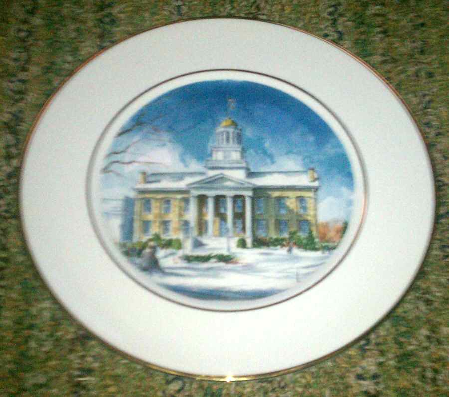 Iowa Landmark Series Wall Plate by Royal Grafton-1
