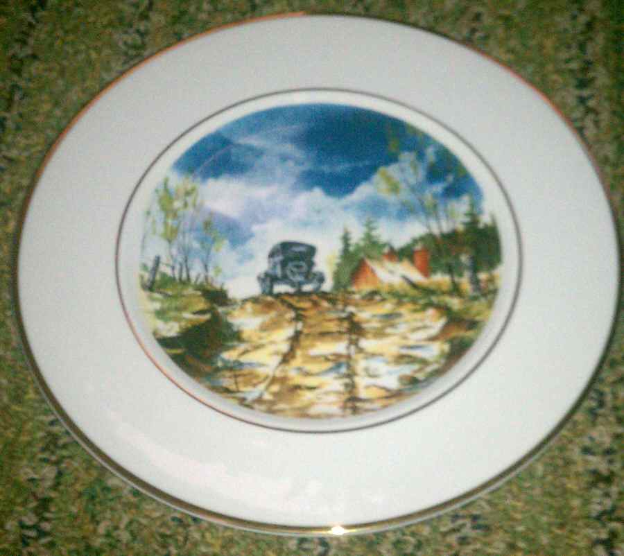 Iowa Landmark Series Wall Plate by Royal Grafton-1