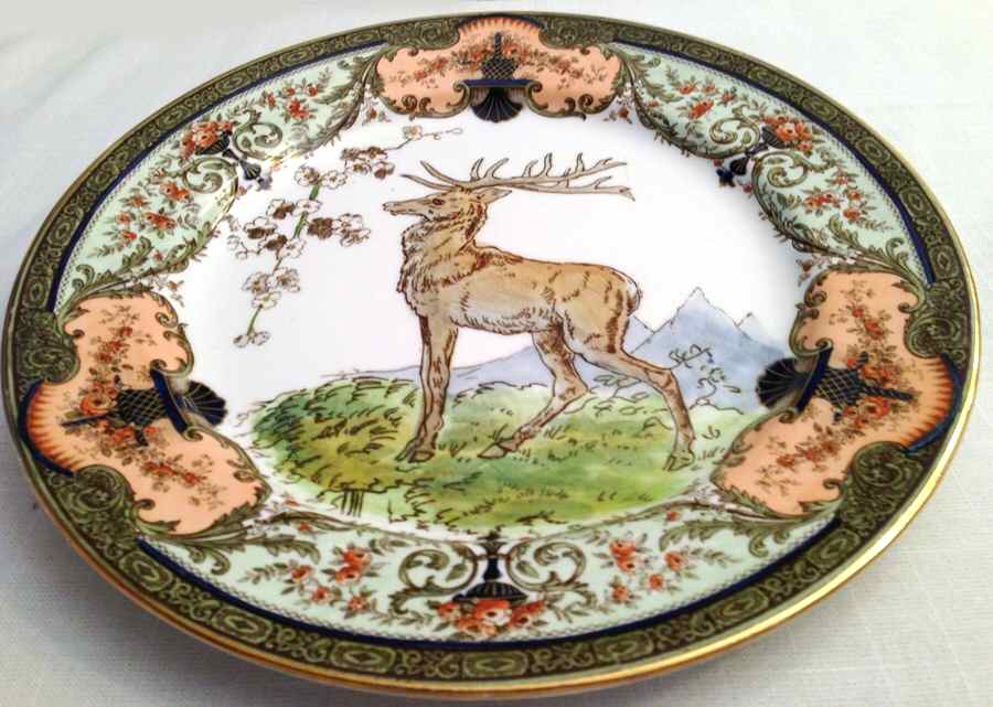Deer B Dinner Plate by Royal Doulton-1