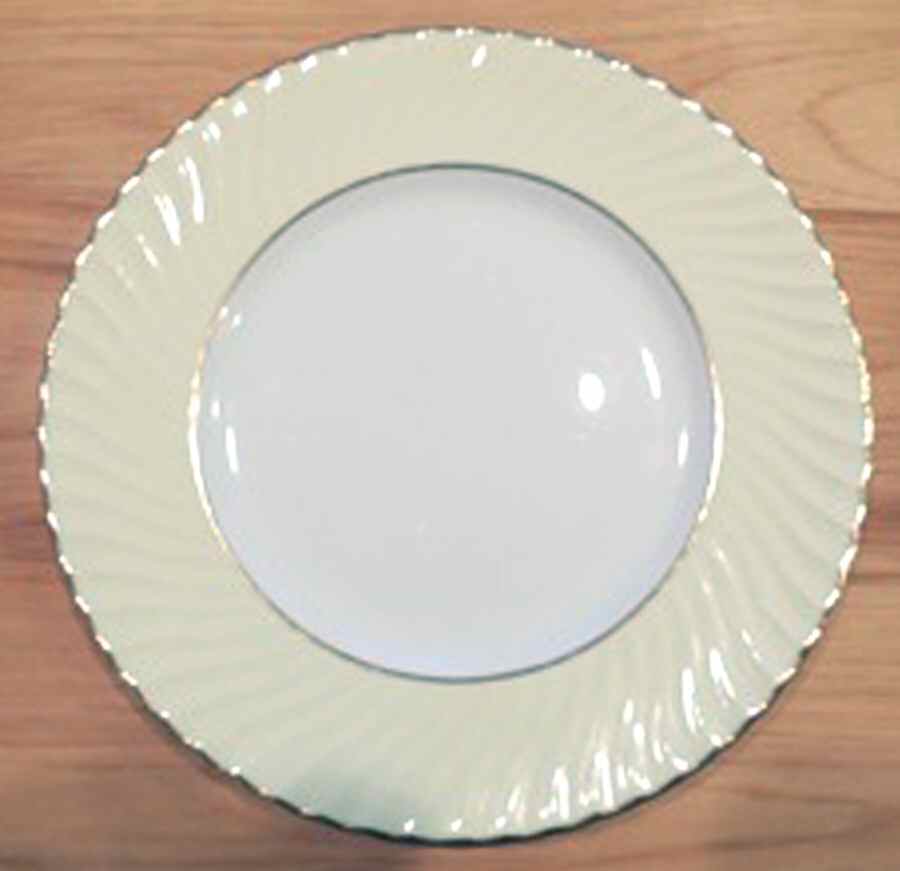 Z2557 Cream Dinner Plate by Royal Worcester-1
