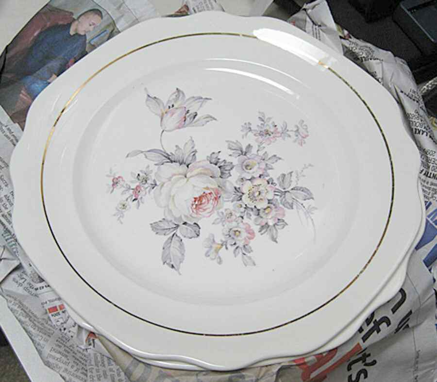 Royal Mary Belle Dinner Plate by Royal (USA)-1