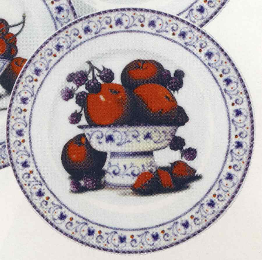Delicious Fruit Dessert/Pie Plate by Rochard-1