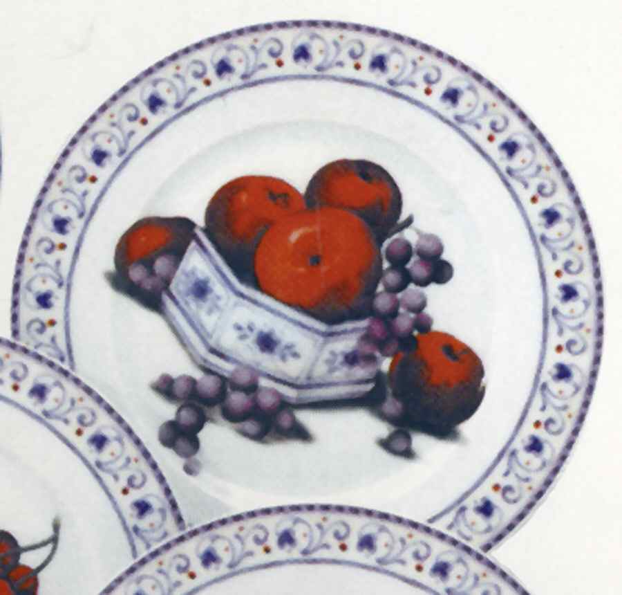 Delicious Fruit Dessert/Pie Plate by Rochard-1