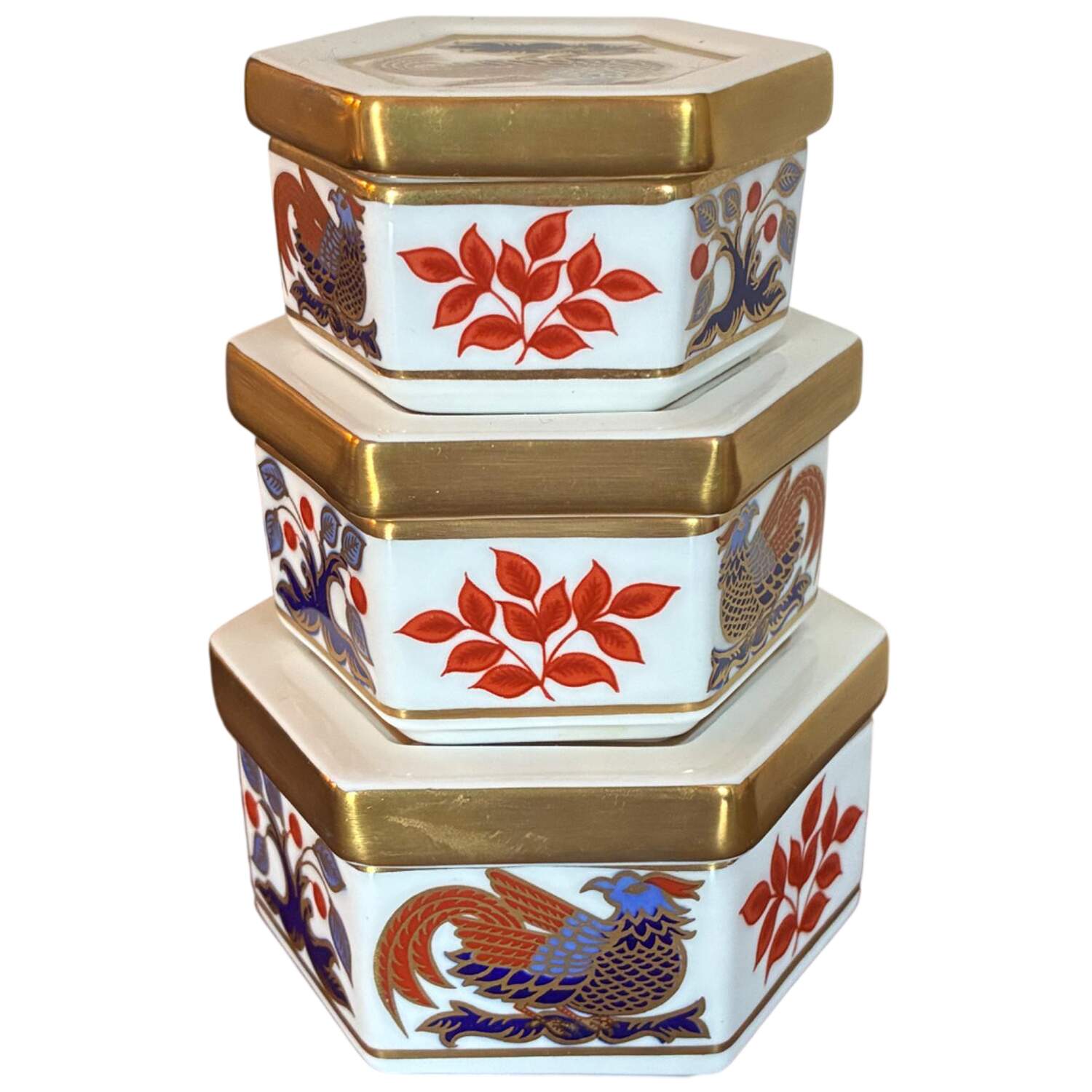 A1299 Trinket Box with Lid by Royal Crown Derby-1