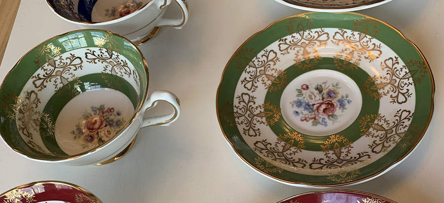9206 Footed Cup & Saucer Set by Royal Grafton-1