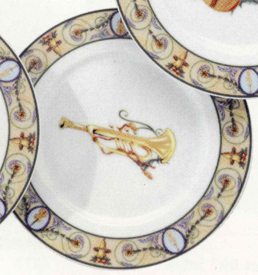 Symphony Dessert/Pie Plate by Rochard-1