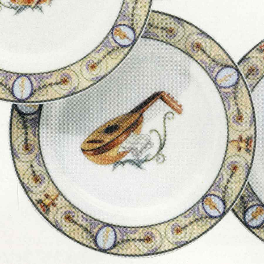 Symphony Dessert/Pie Plate by Rochard-1
