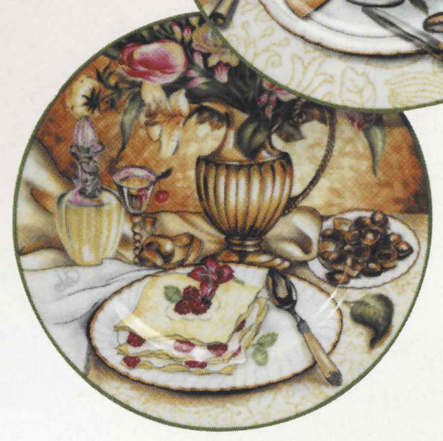 Festive Desserts Dessert/Pie Plate by Rochard-1