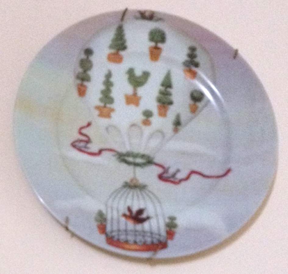 Fantasy Balloons Dessert/Pie Plate by Rochard-1