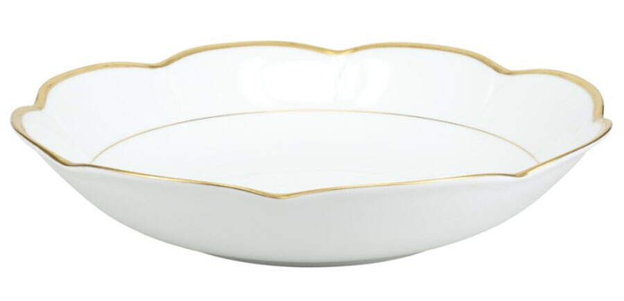 Margaux Gold Deep Round Platter by Royal Limoges-1