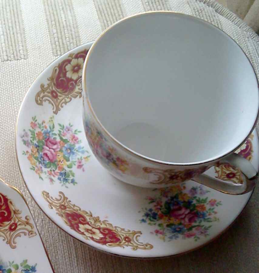 Brunswick Flat Cup & Saucer Set by Royal Tara-1