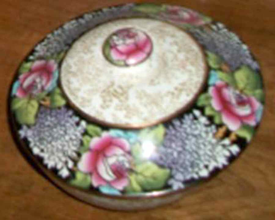 Fibre Lid for Puff Box by Royal Winton-1