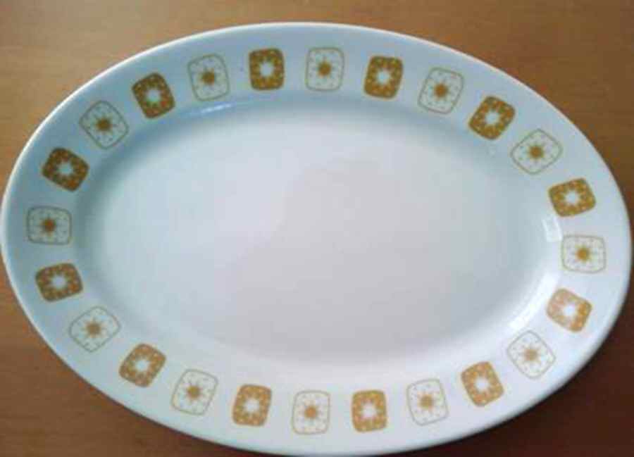 ROJ296 12" Oval Serving Platter by Royal Jackson-1