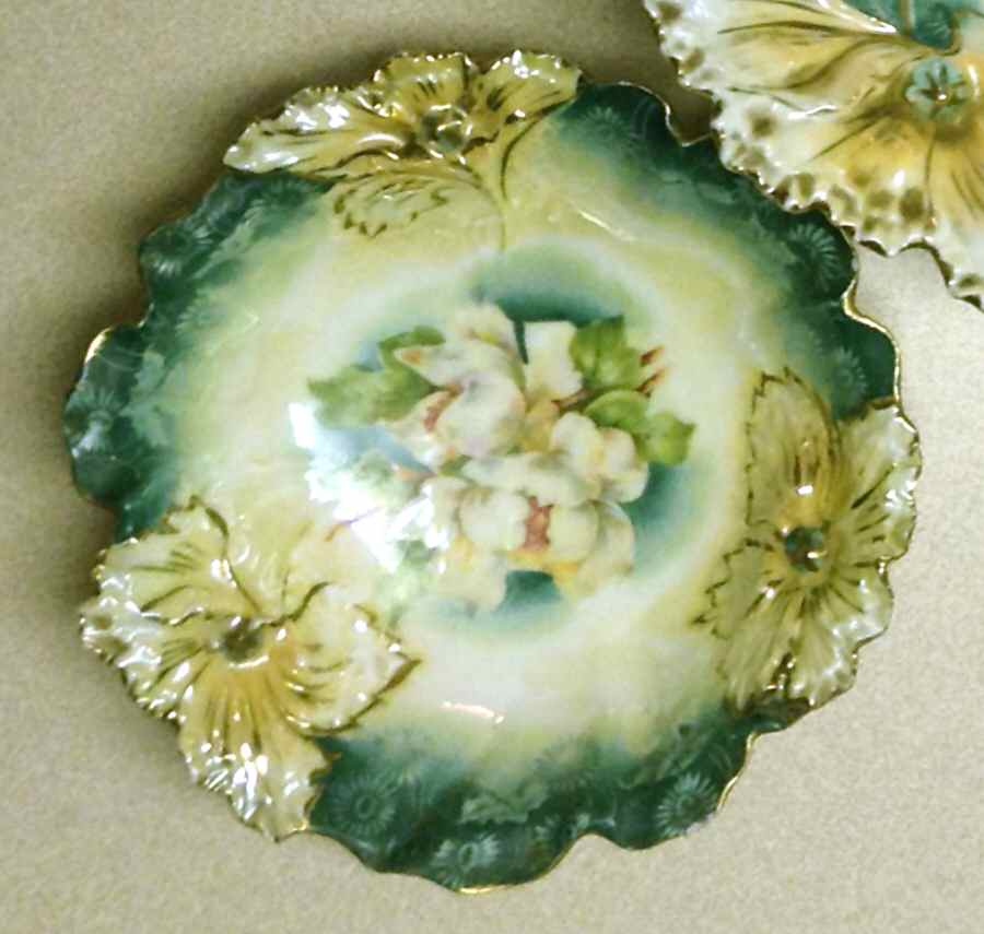 RPU55 Fruit/Dessert (Sauce) Bowl by RS Prussia-1