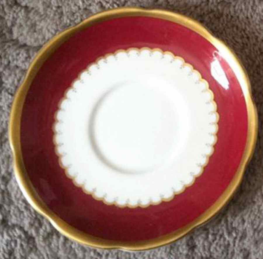 RSW4 Saucer for Cream Soup Bowl by Royal Swansea-1