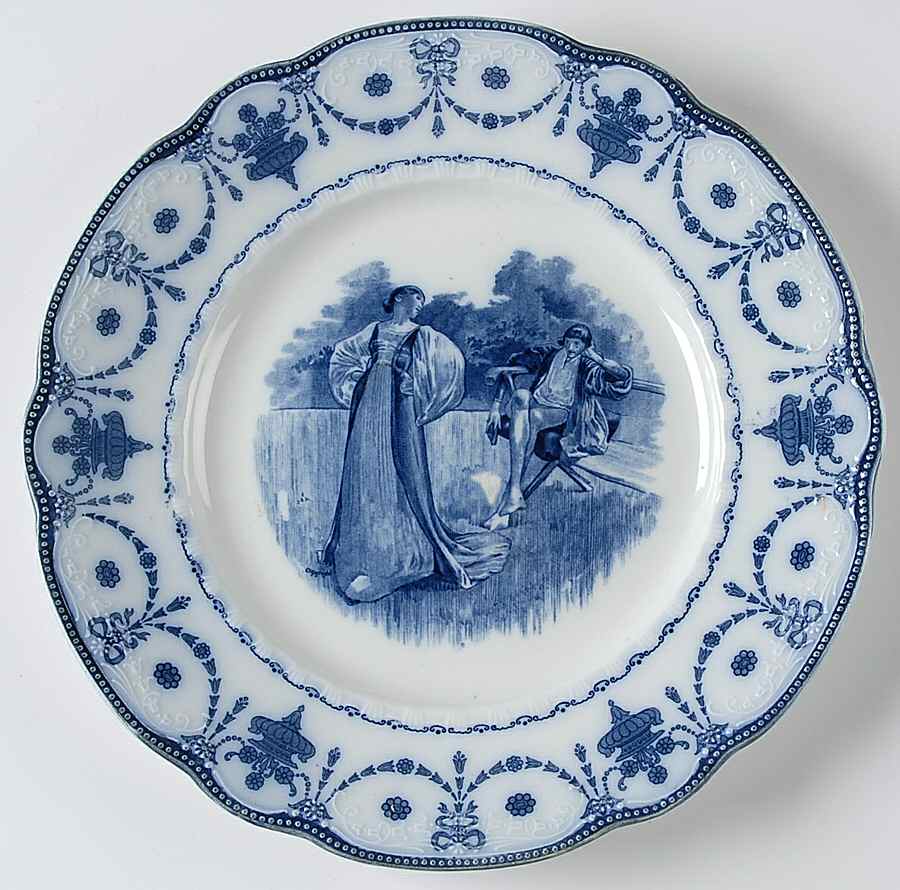 Shakespeare A-2 Dinner Plate by Royal Doulton-1