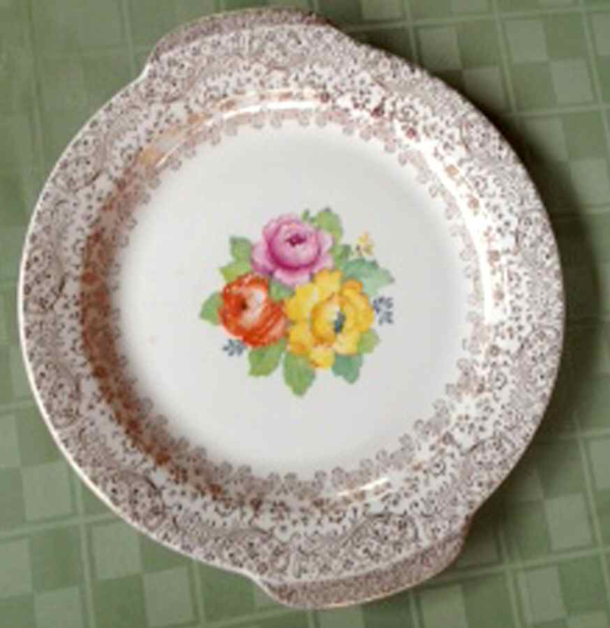 Omar Handled Cake Plate by Royal (USA)-1