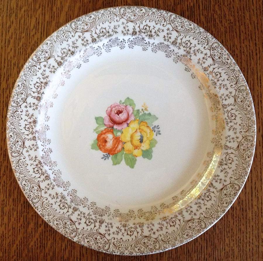 Omar Dinner Plate by Royal (USA)-1