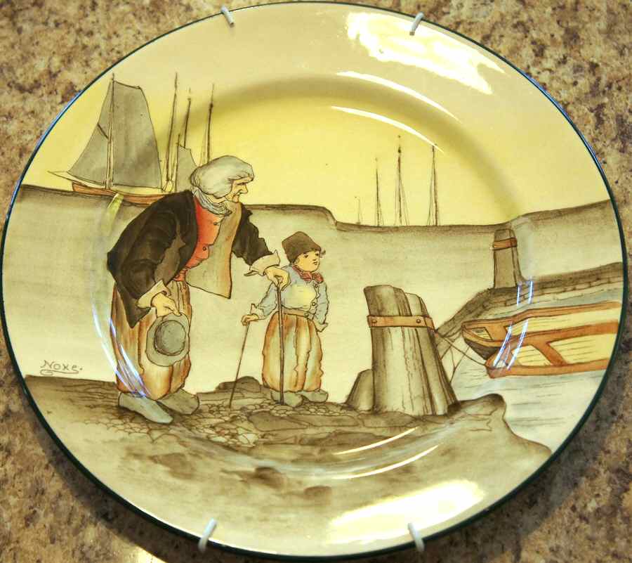Dutch C Wall Plate by Royal Doulton-1