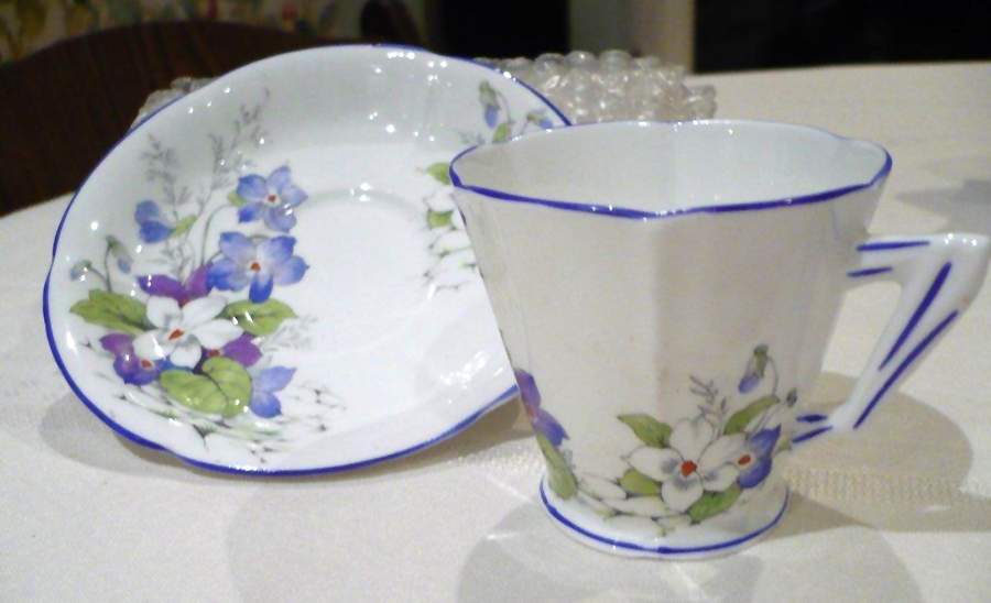 ROA269 Footed Cup & Saucer Set by Royal Albert-1