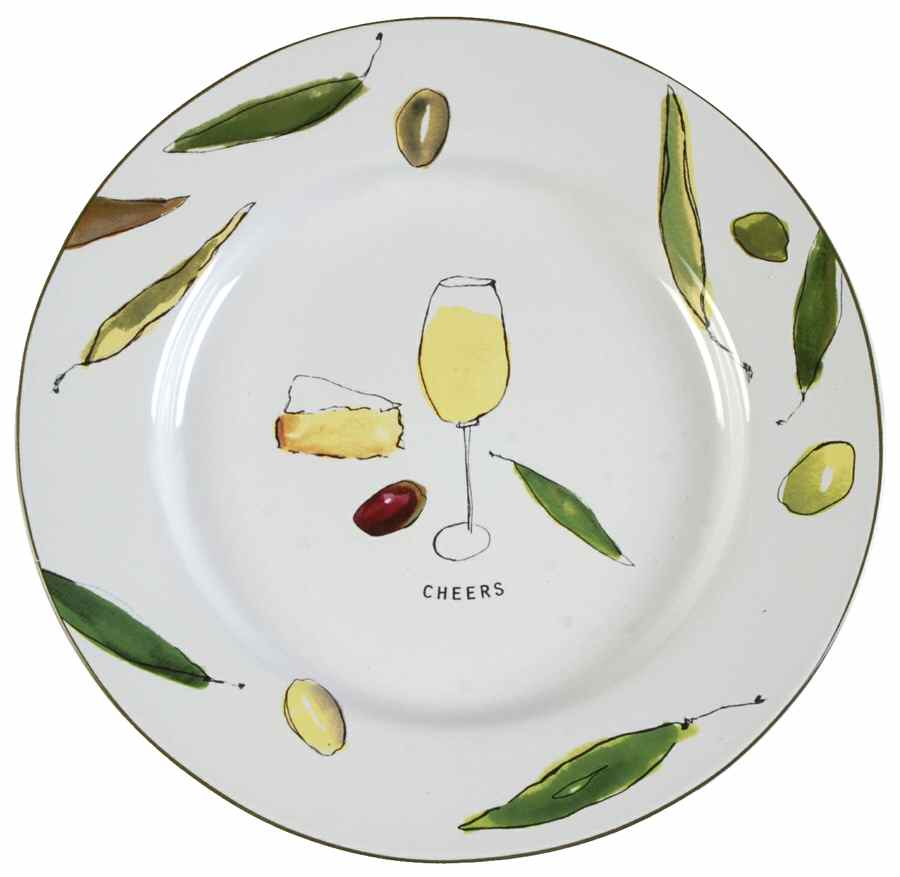 Olives Salad Plate by Rosanna-1
