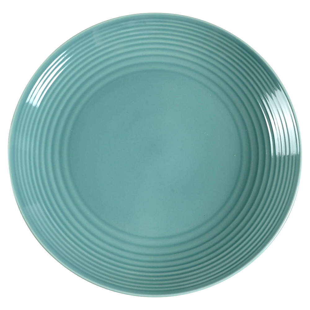 Maze Teal Dinner Plate - Set of 4 by Royal Doulton-1