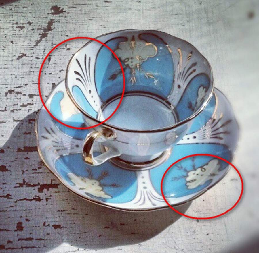 2091 Footed Cup & Saucer Set by Royal Albert-1