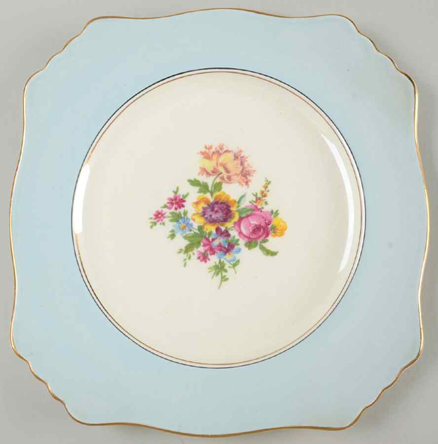 RWI229 Square Luncheon Plate by Royal Winton-1