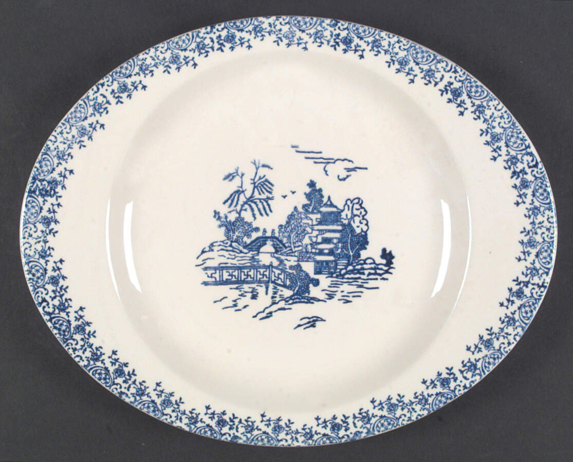 RYL363 15" Oval Serving Platter by Royal (USA)-1