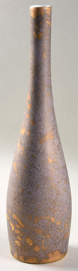 Gold Fire 10" Bud Vase by Rosenthal - Continental-1