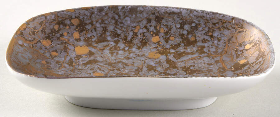 Gold Fire 5" Oblong Tray by Rosenthal - Continental-1