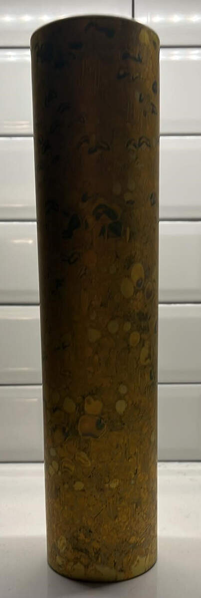 Gold Fire 11" Cylinder Vase by Rosenthal - Continental-1