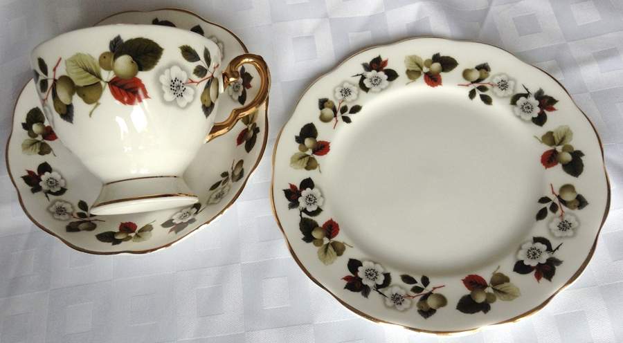 RIM24 Footed Cup & Saucer Set by Royal Imperial-1