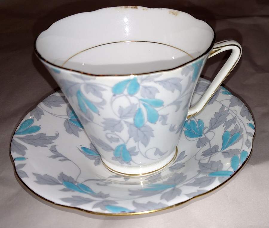 6156g Footed Cup & Saucer Set by Royal Grafton-1