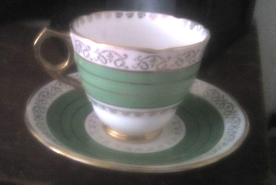 7585 Footed Cup & Saucer Set by Royal Stafford-1