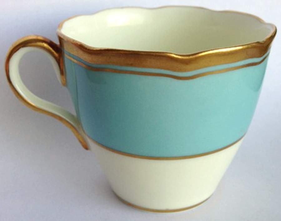 V2259 Aqua Flat Cup by Royal Doulton-1