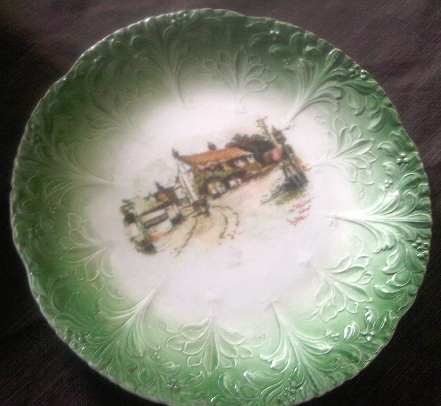 Coaching Days Dinner Plate by Ridgway (Ridgways)-1
