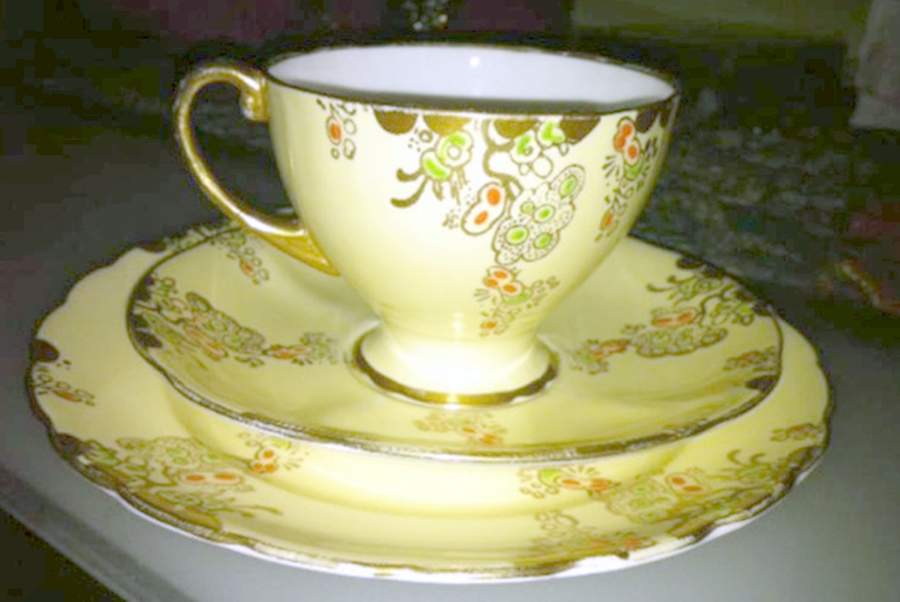 RSD69 Footed Cup & Saucer Set by Royal Standard-1