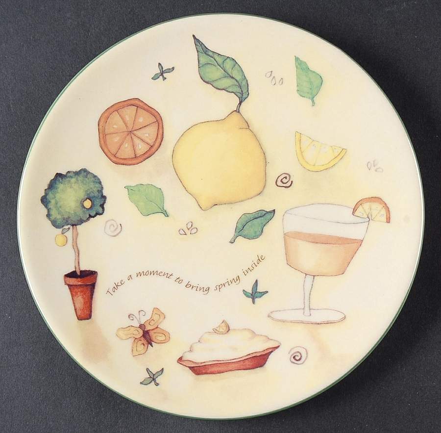 RUB2 Dessert/Pie Plate by Russ Berrie-1