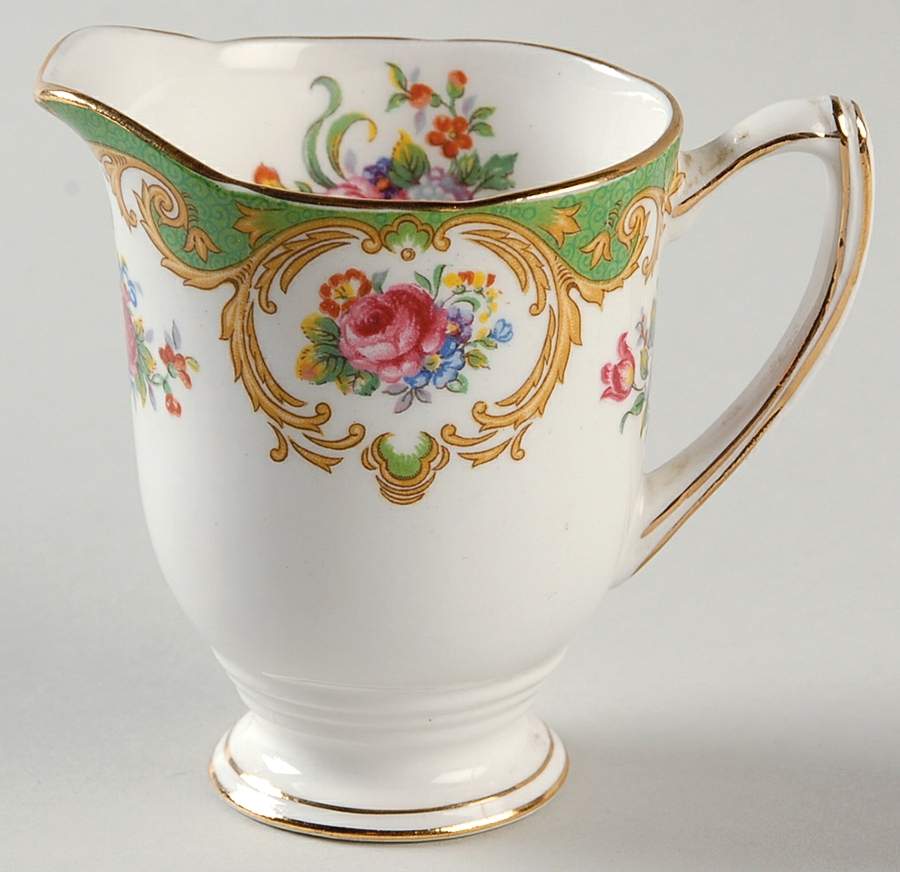Cheltenham Green Mini Creamer by Royal Grafton-1