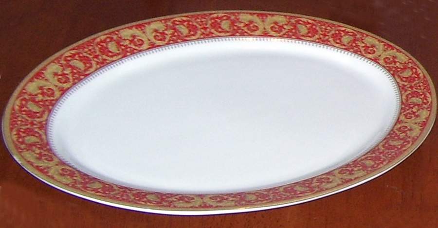 RVG4 11" Oval Serving Platter by Royal Vienna-China-1