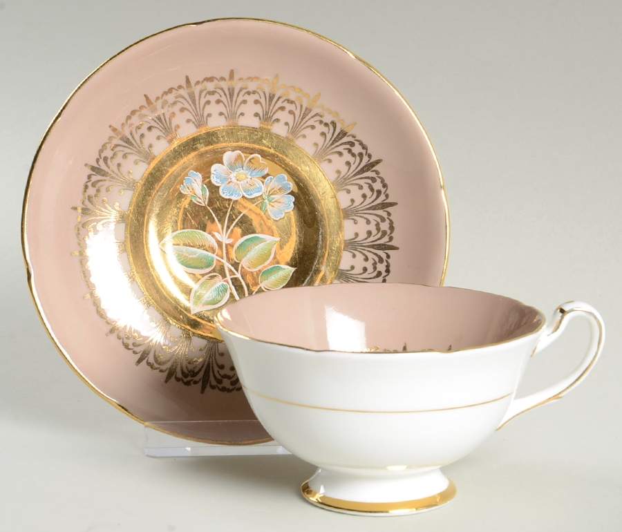 8230 Footed Cup & Saucer Set by Royal Grafton-1