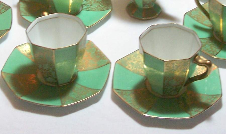 H3924 Flat Demitasse Cup & Saucer Set by Royal Doulton-1