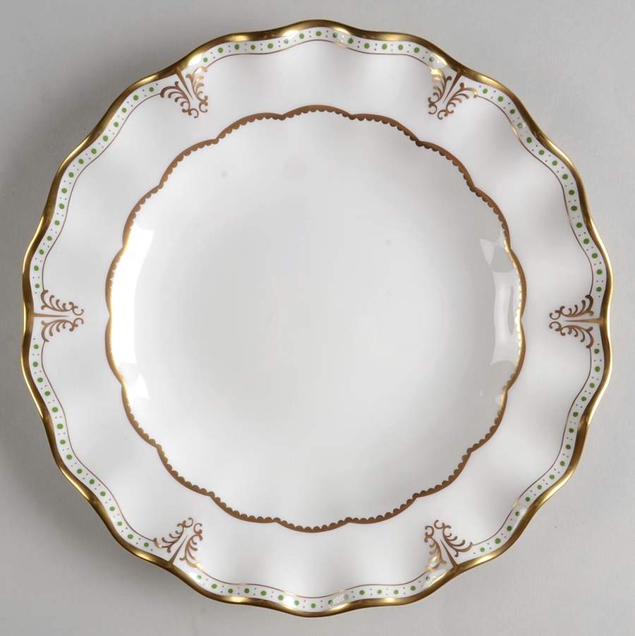 Elizabeth Green Dinner Plate by Royal Crown Derby-1