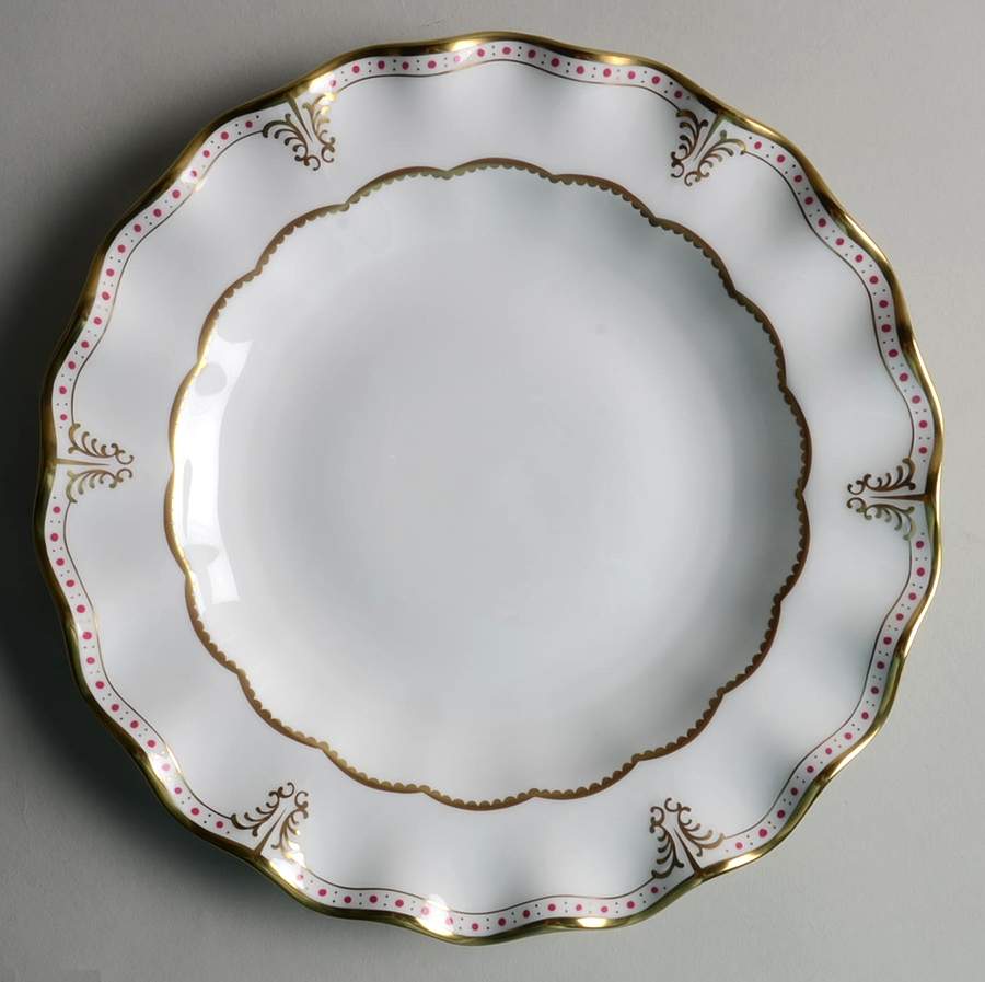 Elizabeth Fuchsia Dinner Plate by Royal Crown Derby-1